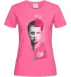 Жіноча футболка Бійцівський клуб розово-сірий Яскраво-рожевий Жіноча футболка Бійцівський клуб розово-сірий Яскраво-рожевий фото
