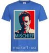 Чоловіча футболка Mischief Яскраво-синій фото