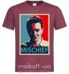 Мужская футболка Mischief Бордовый фото