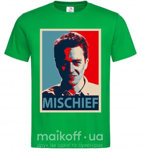 Чоловіча футболка Mischief Зелений фото