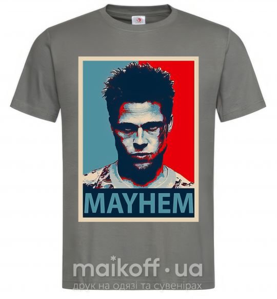 Мужская футболка Mayhem Графит фото