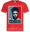 Мужская футболка Mayhem Красный фото