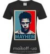 Жіноча футболка Mayhem Чорний фото