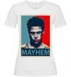 Жіноча футболка Mayhem Білий фото