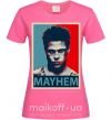Жіноча футболка Mayhem Яскраво-рожевий фото