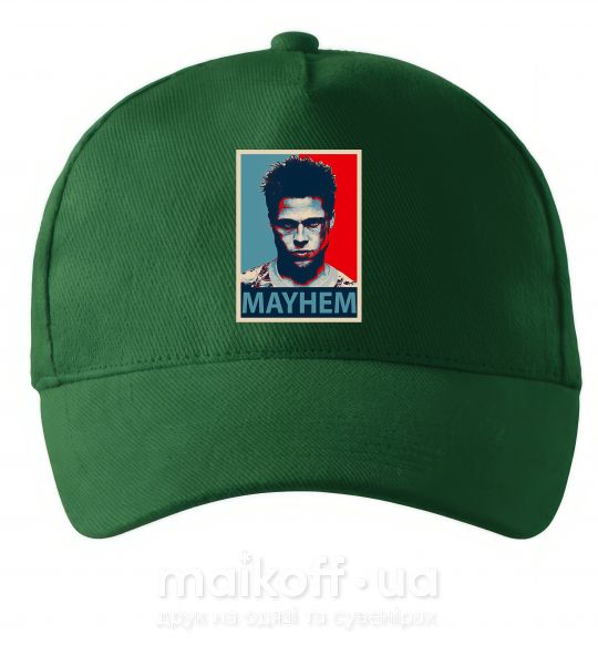 Кепка Mayhem Темно-зелений фото