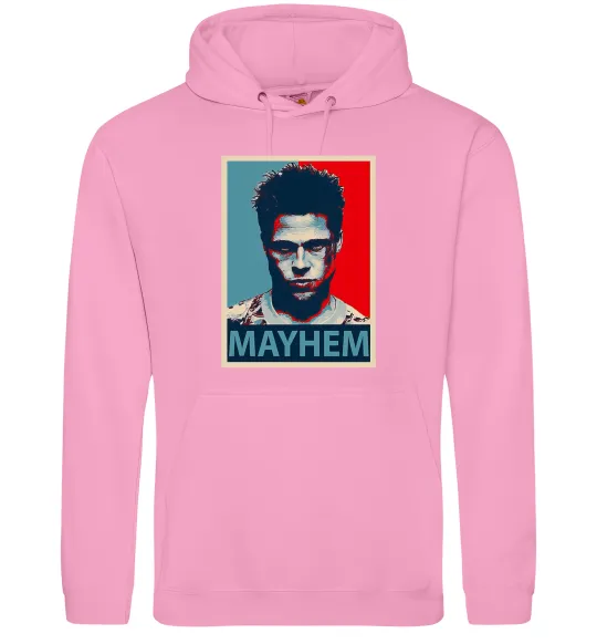 Мужская толстовка (худи) Mayhem Розовый фото
