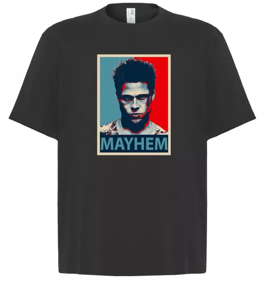 Футболка Оверсайз Mayhem Черный фото