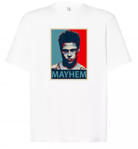 Футболка Оверсайз Mayhem Белый фото