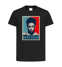 Детская футболка Mayhem Черный фото