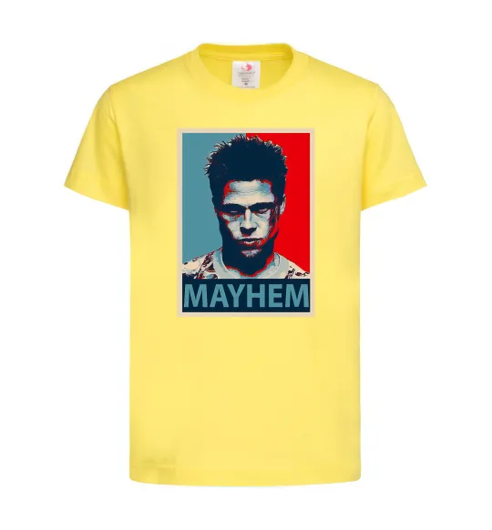 Детская футболка Mayhem Лимонный фото