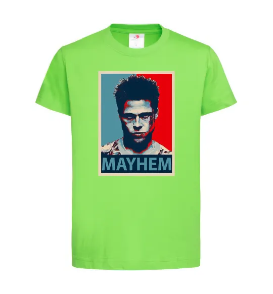 Детская футболка Mayhem Лаймовый фото