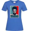 Женская футболка Mayhem Ярко-синий фото