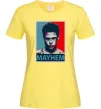 Женская футболка Mayhem Лимонный фото