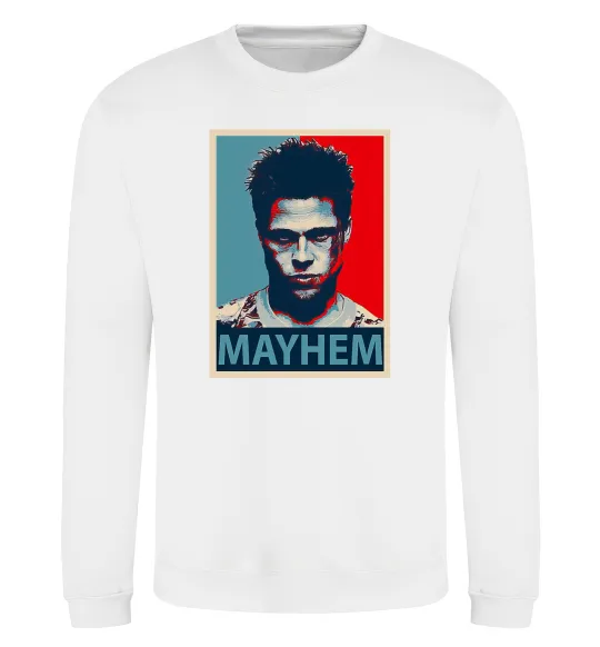 Свитшот Mayhem Белый фото
