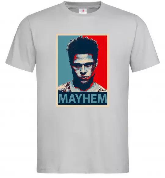 Чоловіча футболка Mayhem Сірий фото