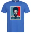 Чоловіча футболка Mayhem Яскраво-синій фото