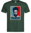 Чоловіча футболка Mayhem Темно-зелений фото
