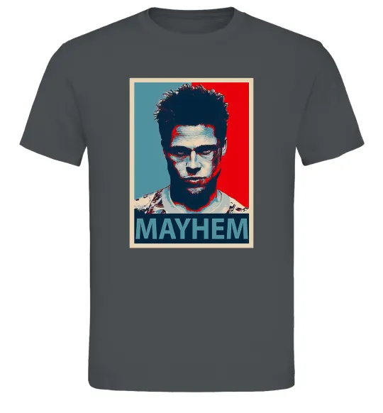 Чоловіча футболка Mayhem Графіт фото