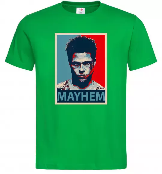 Чоловіча футболка Mayhem Зелений фото
