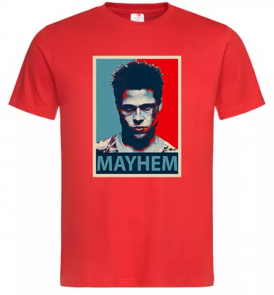 Чоловіча футболка Mayhem Червоний фото
