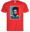 Чоловіча футболка Mayhem Червоний фото