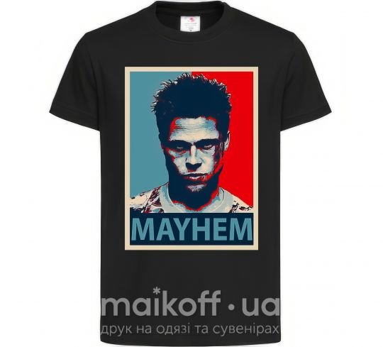 Дитяча футболка Mayhem Чорний фото
