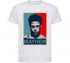 Детская футболка Mayhem Белый фото