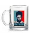 Чашка стеклянная Mayhem Прозрачный фото