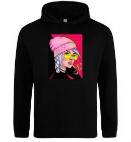 Чоловіча толстовка (худі) SWAG girl with cigarette