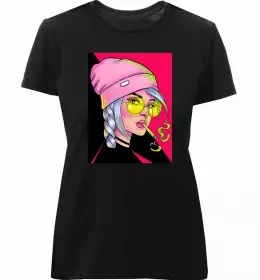 Женская премиум футболка