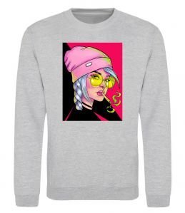 Світшот SWAG girl with cigarette Світшот SWAG girl with cigarette