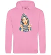 Чоловіча толстовка (худі) Біллі Айліш фарби Рожевий фото
