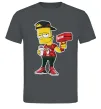 Чоловіча футболка Supreme Bart Графіт Чоловіча футболка Supreme Bart Графіт фото