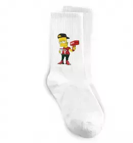 Носки Supreme жаба Белый фото