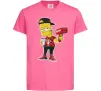 Дитяча футболка Supreme Bart Яскраво-рожевий Дитяча футболка Supreme Bart Яскраво-рожевий фото
