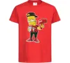 Дитяча футболка Supreme Bart Червоний Дитяча футболка Supreme Bart Червоний фото