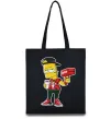 Эко-сумка Supreme Bart Черный фото