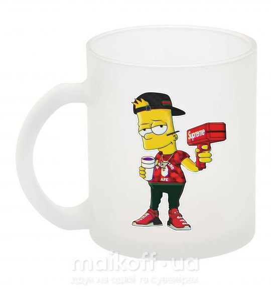 Чашка стеклянная Supreme Bart Фроузен фото