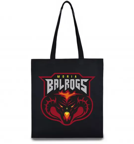 Еко-сумка Moria Balrogs Чорний фото