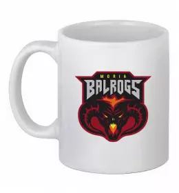 Чашка керамическая Володар перстнів арт Белый фото