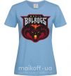 Женская футболка Moria Balrogs Голубой фото