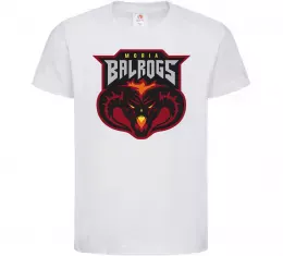 Детская футболка Moria Balrogs Белый фото