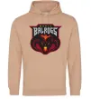 Женская толстовка (худи) Moria Balrogs Песочный Женская толстовка (худи) Moria Balrogs Песочный фото
