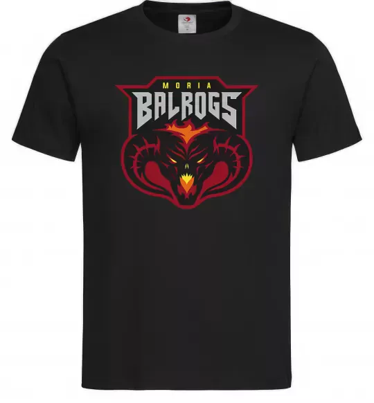 Чоловіча футболка Moria Balrogs Чорний фото