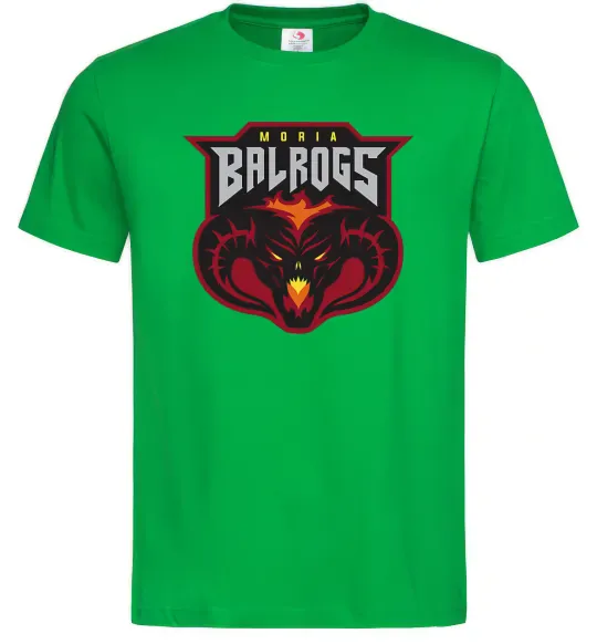 Чоловіча футболка Moria Balrogs Зелений фото
