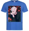 Чоловіча футболка Anime boy Яскраво-синій Чоловіча футболка Anime boy Яскраво-синій фото