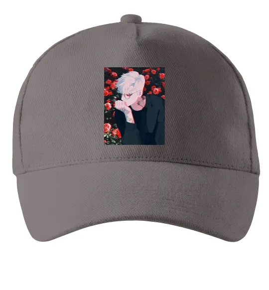 Кепка Anime boy Сірий фото