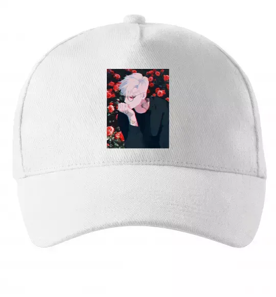 Кепка Anime boy Белый фото