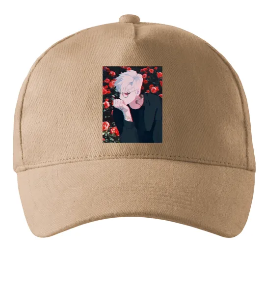 Кепка Anime boy Песочный фото